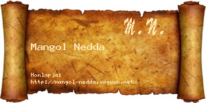 Mangol Nedda névjegykártya